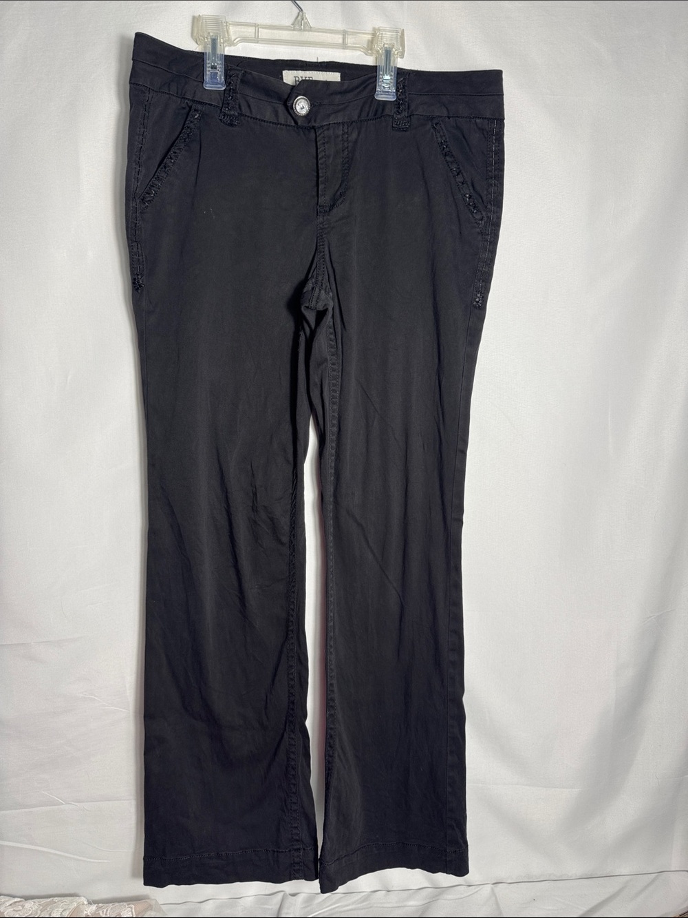 BKE Casuals Serena Line Black Flared Pants Women’s 31/29